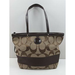 Coach f17433 signature stripe Gem